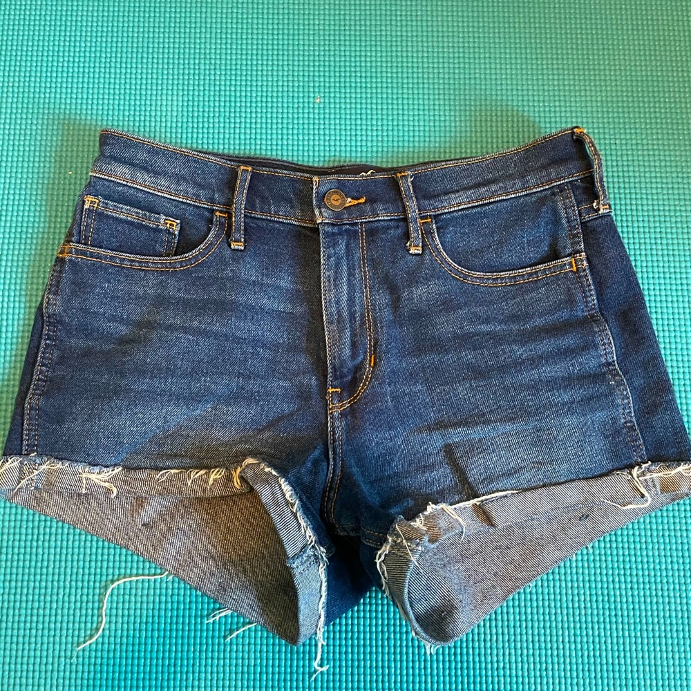 High rise shorts